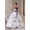Ball Gown Strapless Beaded Appliques Lace Taffeta Beautiful Wedding Dresses 2030041
