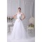 A-Line Halter Court Train Beaded Wedding Dresses 2030046