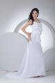 Satin Mermaid/Trumpet Sleeveless Straps Wedding Dresses 2030054