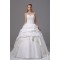 Amazing Lace Satin Organza Taffeta Sleeveless Beaded Ball Gown Wedding Dresses 2030056