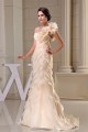 Amazing Sleeveless One-Shoulder A-Line Handmade Flowers Wedding Dresses 2030057 Amazing Sleeveless One-Shoulder A-Line Handmade Flowers Wedding Dresses 2030057