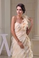 Amazing Sleeveless One-Shoulder A-Line Handmade Flowers Wedding Dresses 2030057 Amazing Sleeveless One-Shoulder A-Line Handmade Flowers Wedding Dresses 2030057