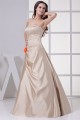A-Line Strapless Floor-Length Beaded Satin Wedding Dresses 2030058 A-Line Strapless Floor-Length Beaded Satin Wedding Dresses 2030058