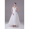 A-Line Sweetheart Beaded Taffeta Wedding Dresses 2030059
