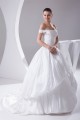 Ball Gown Sleeveless Taffeta Off-the-Shoulder New Arrival Wedding Dresses 2030064 Ball Gown Sleeveless Taffeta Off-the-Shoulder New Arrival Wedding Dresses 2030064