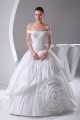 Ball Gown Sleeveless Taffeta Off-the-Shoulder New Arrival Wedding Dresses 2030064 Ball Gown Sleeveless Taffeta Off-the-Shoulder New Arrival Wedding Dresses 2030064