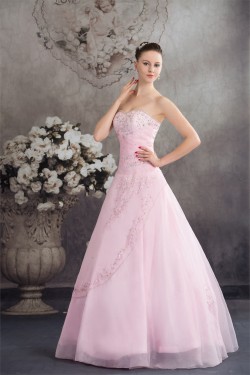 Ball Gown Beaded Sweetheart Sleeveless Wedding Dresses 2030066