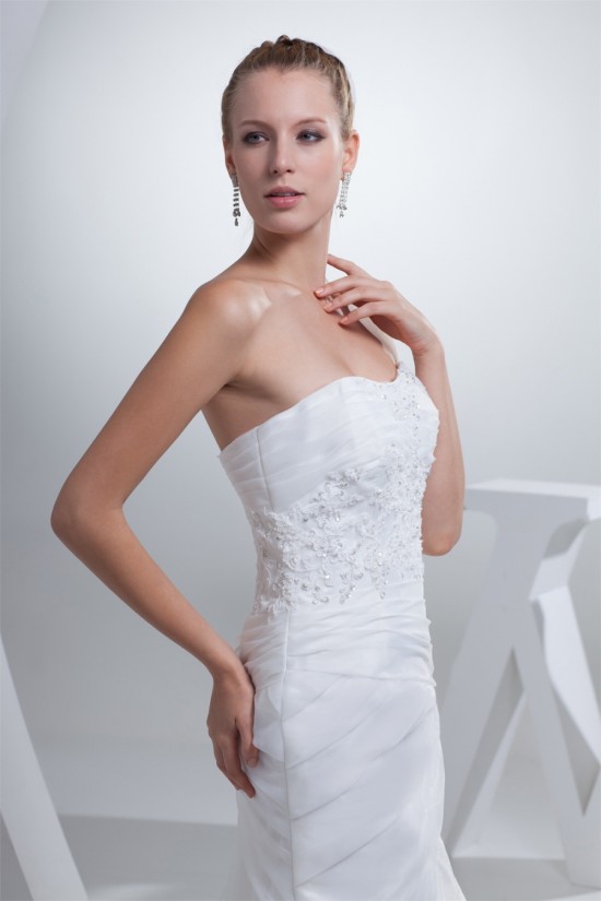 Beautiful Sleeveless Mermaid/Trumpet Beaded Lace Wedding Dresses 2030070 Beautiful Sleeveless Mermaid/Trumpet Beaded Lace Wedding Dresses 2030070