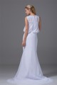 Beautiful Scoop Sleeveless Chiffon Mermaid/Trumpet Beaded Wedding Dresses 2030071 Beautiful Scoop Sleeveless Chiffon Mermaid/Trumpet Beaded Wedding Dresses 2030071