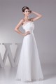 A-Line Strapless Beaded Floor-Length Pleated Wedding Dresses 2030076 A-Line Strapless Beaded Floor-Length Pleated Wedding Dresses 2030076