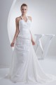 A-Line Halter Court Train Wedding Dresses 2030078 A-Line Halter Court Train Wedding Dresses 2030078