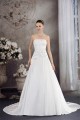 A-Line Strapless Sleeveless Beaded Taffeta Wedding Dresses 2030082 A-Line Strapless Sleeveless Beaded Taffeta Wedding Dresses 2030082