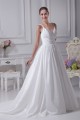 A-Line Spaghetti Straps Taffeta Sleeveless Wedding Dresses 2030083 A-Line Spaghetti Straps Taffeta Sleeveless Wedding Dresses 2030083