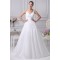 A-Line Spaghetti Straps Taffeta Sleeveless Wedding Dresses 2030083