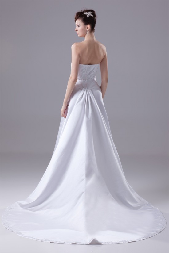 A-Line Sleeveless Sweetheart Beaded Wedding Dresses 2030084 A-Line Sleeveless Sweetheart Beaded Wedding Dresses 2030084