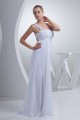 Brush Sweep Train Beading Chiffon Silk like Satin One-Shoulder Wedding Dresses 2030087 Brush Sweep Train Beading Chiffon Silk like Satin One-Shoulder Wedding Dresses 2030087