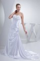 A-Line Silk like Satin Sweetheart Wedding Dresses 2030090 A-Line Silk like Satin Sweetheart Wedding Dresses 2030090