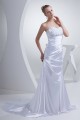 A-Line Silk like Satin Sweetheart Wedding Dresses 2030090 A-Line Silk like Satin Sweetheart Wedding Dresses 2030090