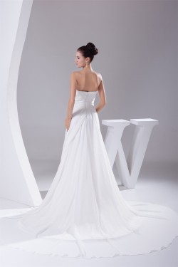 A-Line Sweetheart Beaded Applique Sweet Wedding Dresses 2030092