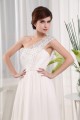 A-Line One-Shoulder Beaded Chiffon Lace Wedding Dresses 2030093 A-Line One-Shoulder Beaded Chiffon Lace Wedding Dresses 2030093