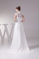 Chiffon Satin Lace High-Neck Sheath/Column Best Wedding Dresses 2030094 Chiffon Satin Lace High-Neck Sheath/Column Best Wedding Dresses 2030094