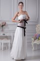 Chiffon Satin Lace Strapless Sheath/Column Wedding Dresses 2030095 Chiffon Satin Lace Strapless Sheath/Column Wedding Dresses 2030095