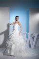 Ball Gown Strapless Chapel Train Wedding Dresses 2030099
