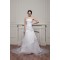 Strapless Sleeveless A-Line Satin Beautiful Wedding Dresses 2031002
