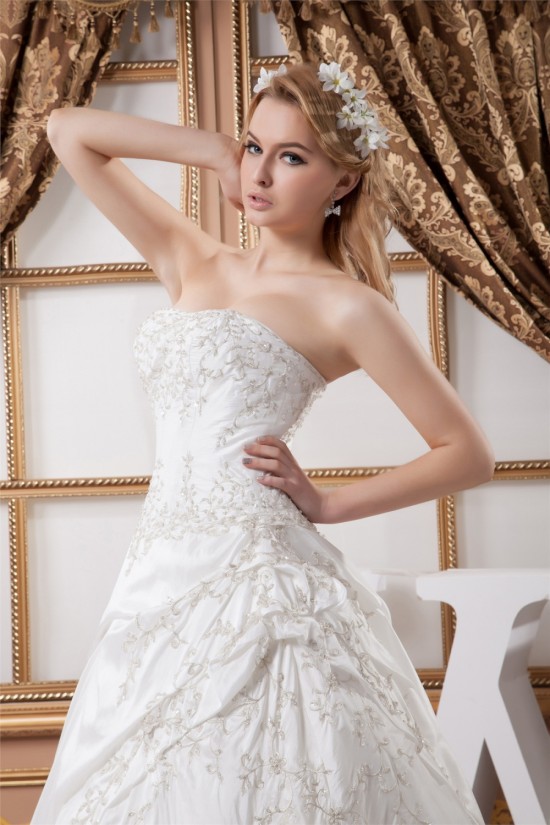 Strapless Sleeveless Ball Gown Satin New Arrival Wedding Dresses 2031005 Strapless Sleeveless Ball Gown Satin New Arrival Wedding Dresses 2031005