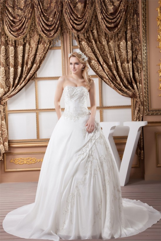 Strapless Sleeveless Ball Gown Satin New Arrival Wedding Dresses 2031005 Strapless Sleeveless Ball Gown Satin New Arrival Wedding Dresses 2031005