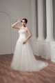Strapless Sleeveless Satin Fine Netting Wedding Dresses 2031007 Strapless Sleeveless Satin Fine Netting Wedding Dresses 2031007