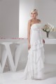 Strapless Sleeveless Sheath/Column Chiffon Wedding Dresses 2031009 Strapless Sleeveless Sheath/Column Chiffon Wedding Dresses 2031009