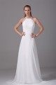 A-Line Halter Sleeveless Chiffon Wedding Dresses 2030101 A-Line Halter Sleeveless Chiffon Wedding Dresses 2030101