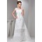 Straps Sleeveless A-Line V-Neck Lace Wedding Dresses 2031011