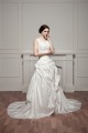 Straps Sleeveless Satin Taffeta A-Line Lace Beautiful Wedding Dresses 2031012 Straps Sleeveless Satin Taffeta A-Line Lace Beautiful Wedding Dresses 2031012