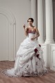 Sweetheart A-Line Satin Taffeta Sleeveless Lace Wedding Dresses 2031014