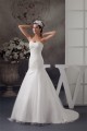Sweetheart A-Line Sleeveless Satin Fine Netting Beaded Wedding Dresses 2031016 Sweetheart A-Line Sleeveless Satin Fine Netting Beaded Wedding Dresses 2031016