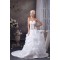 Sweetheart Princess Sleeveless Satin Beautiful Wedding Dresses 2031019