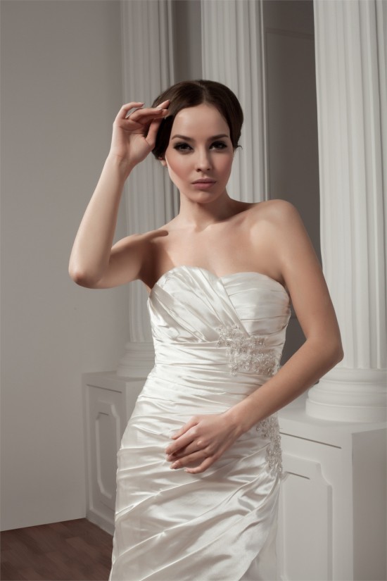 A-Line Sweetheart Court Train Beautiful Wedding Dresses 2031022 A-Line Sweetheart Court Train Beautiful Wedding Dresses 2031022