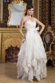 Sweetheart Sheath/Column Sleeveless Satin Fine Netting Lace Wedding Dresses 2031023 Sweetheart Sheath/Column Sleeveless Satin Fine Netting Lace Wedding Dresses 2031023