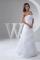 A-Line Sweetheart Sleeveless Beaded Wedding Dresses 2031026