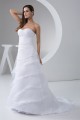 A-Line Sweetheart Sleeveless Beaded Wedding Dresses 2031026