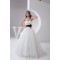 Ball Gown Strapless Court Train Lace Wedding Dresses 2031027
