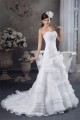 Sweetheart Sleeveless Satin A-Line Lace Wedding Dresses 2031029 Sweetheart Sleeveless Satin A-Line Lace Wedding Dresses 2031029