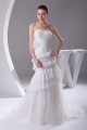 Trumpet/Mermaid Sweetheart Sweep Train Wedding Dresses 2030103 Trumpet/Mermaid Sweetheart Sweep Train Wedding Dresses 2030103