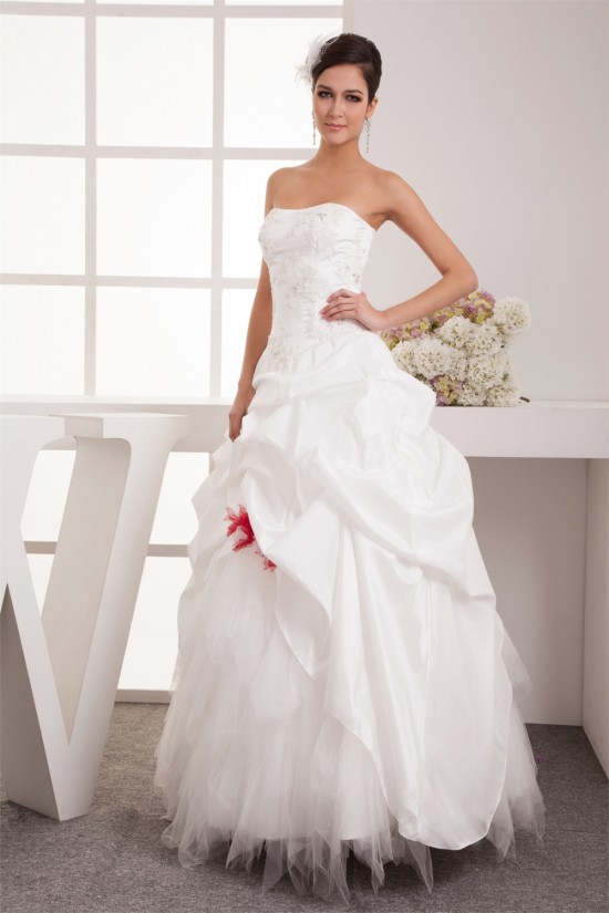 Ball Gown Taffeta Netting Soft Sweetheart Floor-Length Wedding Dresses 2031030 Ball Gown Taffeta Netting Soft Sweetheart Floor-Length Wedding Dresses 2031030