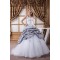 A-Line Satin Taffeta Halter Sleeveless Sweet Wedding Dresses 2031033