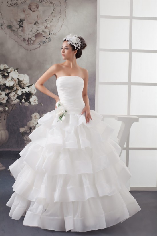 Ball Gown Sleeveless Strapless Wedding Dresses 2031034 Ball Gown Sleeveless Strapless Wedding Dresses 2031034