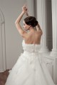 A-Line Sleeveless Strapless Court Train Wedding Dresses 2031035