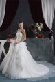 A-Line Strapless Sleeveless Beaded Applique Wedding Dresses 2031036 A-Line Strapless Sleeveless Beaded Applique Wedding Dresses 2031036